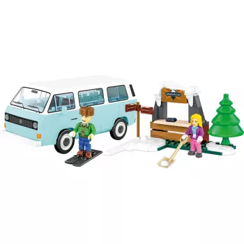 Cobi Volkswagen T3 Winter Adventure Bausteine-Set (230 Teile)