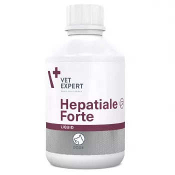 VetExpert Hepatiale Forte Liquid 250ml - Leberunterstützungsergänzung für Hunde und Katzen