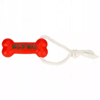 Paka Zwierzaka Rope Toy with Bone HOHOHO 13 cm