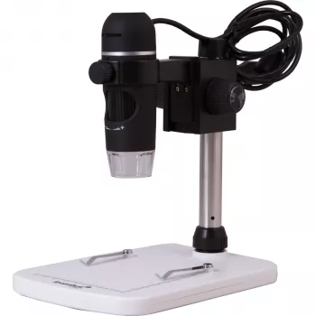 Levenhuk DTX 90 Digitalmikroskop - Schwarz - 10x-300x - 3-Zoll-LCD - 2MP - LED - USB