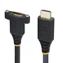 StarTech 1,8m HDMI 2.0 Verlängerungskabel - Stecker auf Buchse Panelmontage - Schwarz