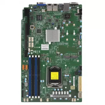 Supermicro X11SCW-F Motherboard LGA1151 Sockel C246 Chipsatz Micro-ATX DDR4 128GB 2x Gigabit LAN IPMI Retail Pack