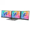 BLACKVIEW DCM8 Pro Dual 15.3 Zoll Tragbarer IPS-Monitor, 2x Full HD, 60Hz, USB-C, Mini HDMI, Eingebaute Lautsprecher, HDR10, Klappbar