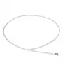 FlashForge AD5MPRO Filament Tube - PTFE-Führungsrohr für Adventurer 5M Pro 3D-Drucker (1,75mm Filament, 400mm Länge, durchscheinend weiß)