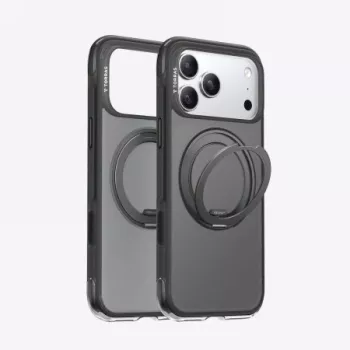 TORRAS O3 Air Phone Case für iPhone 17 Pro Max, MagSafe-kompatibel, Obsidian Black