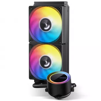 Jonsbo TG-240 All-in-One Flüssigkeitskühler ARGB - 240mm Schwarz