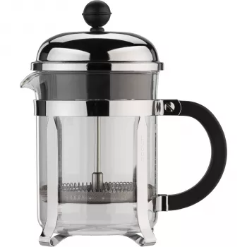 Bodum Chambord French Press Kaffeemaschine 0,5 L Schwarz Edelstahl 4 Tassen