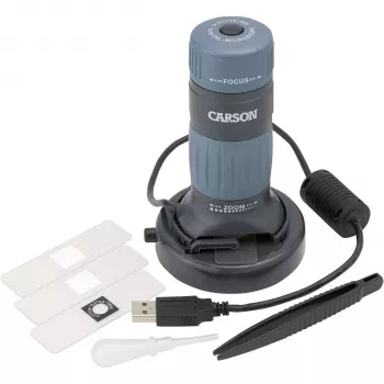 Carson zPix 300 Digitalmikroskop 2 MP 1600 x 1200 Schwarz