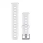 Garmin QuickFit 20mm Silikon-Armband Stone White / Clear Blue (010-11251-B7)