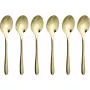 Sambonet Taste PVD 6 Espressolöffel Set Gold