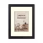 ZEP Malmo Black Photo Frame 15x20/20x30 cm Wood with Mat V4523B