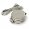 Satechi OntheGo 3-in-1 Wireless Charger mit Qi2, Sand, 15W, ST-QTG31W