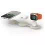 Satechi OntheGo 3-in-1 Wireless Charger mit Qi2, Sand, 15W, ST-QTG31W