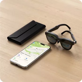 Satechi Vegan-Leather FindAll Glasses Case Black