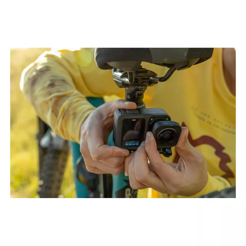 GoPro HERO13 Black Ultra Wide Edition Actionkamera 4K, 5.3K, 2.7K, Touchscreen, Ultra HD, wasserdicht, GPS, staubdicht, Bluetooth, Wi-Fi, Zeitlupe, Full HD (CHDRB-133-RW)