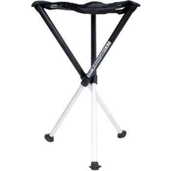 Walkstool Comfort 65 XXL Klapphocker - Schwarz - Gummifüße - 850 g - 65 cm - 45 cm