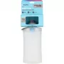 HydraPak Flux+ 1,5L Filter-Wasserflasche - Clear/HP Blue