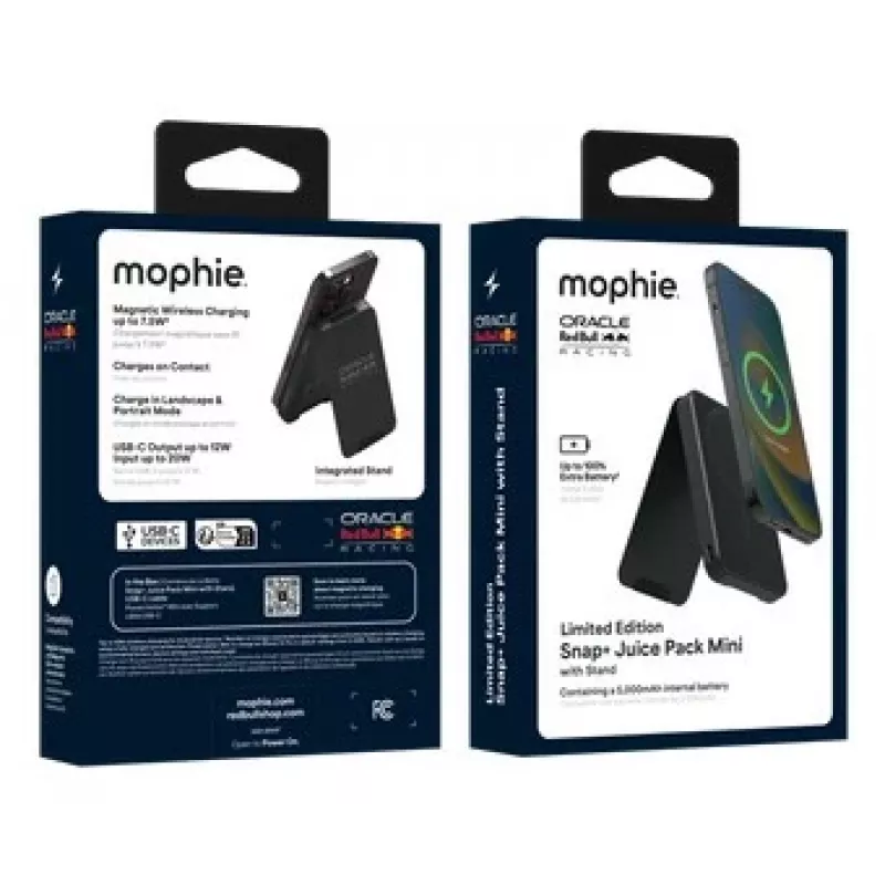 Mophie Snap+ Mini Stand 5000mAh Powerbank Schwarz