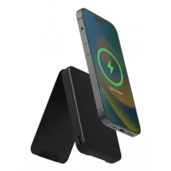 Mophie Snap+ Mini Stand 5000mAh Powerbank Schwarz