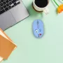 INCA Wireless Mouse 1200DPI/3 Buttons/2.4GHz USB-A Weeny Emoji Blue (IWM-245RM)