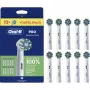 Braun Oral-B Pro CrossAction Ersatzbürstenköpfe 10er-Pack