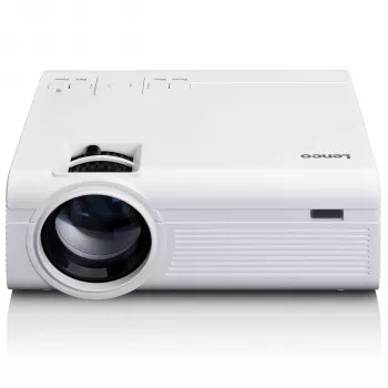 Lenco LPJ-280WH LCD Projektor - HD Ready 1280x720, 280 ANSI Lumen, Weiß