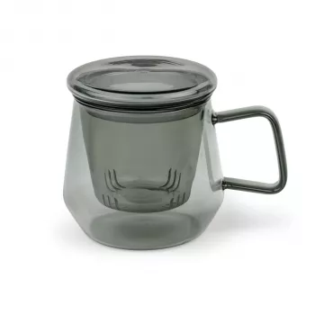 Bredemeijer Tea for One Livorno 350ml Glas Schwarz 165041
