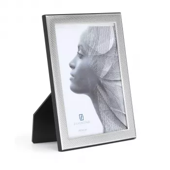 Zilverstad Premium Florence 13x18 Metall Portrait Bilderrahmen Silber
