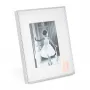 Zilverstad Ballerina 10x15 Metall-Porträt-Bilderrahmen mit Passepartout, Silber