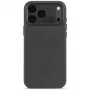 Decoded Leather Backcover für iPhone 17 Pro mit MagSafe (Schwarz)
