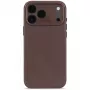Decoded Leder-Rückseite für iPhone 17 Pro Max mit MagSafe - Schokoladenbraun