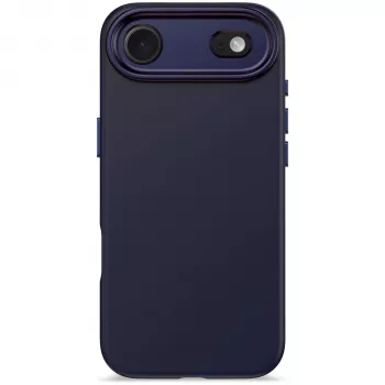 Decoded AntiMicrobial Silicone Backcover für iPhone 17 Air mit MagSafe - True Navy
