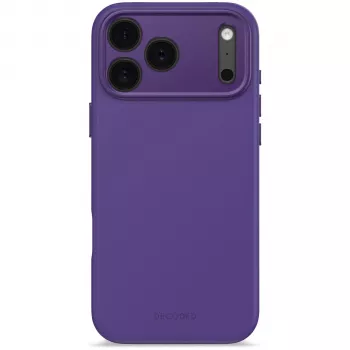 Decoded AntiMicrobial Silicone Backcover für iPhone 17 Pro Max, MagSafe-kompatibel, Future Dusk