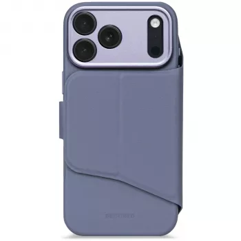 Decoded Textured Silicone Detachable Wallet für iPhone 17 Pro mit MagSafe - Forever Blue
