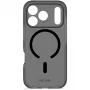Decoded DropTec Transparente Rückseitenhülle für Apple iPhone 17 Pro, MagSafe-kompatibel, Matt Schwarz