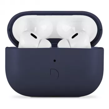 Decoded Leather AirCase Pro für AirPods Pro 3 Navy