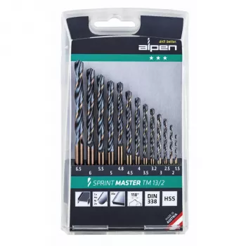 ALPEN-MAYKESTAG Alpen Sprint Master TM 13/2 Spiralbohrer 13 mm HSS-G DIN 338