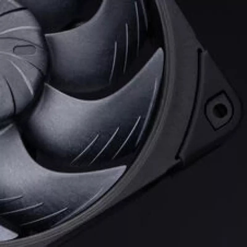 Noctua NF-A12x25 G2 PWM Sx2-PP chromax.black 120 mm Gehäuselüfter (2er-Pack, Schwarz)