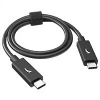 Angelbird USB-C Kabel 100cm - USB 3.2 Gen 2x2, 20 Gbit/s, 100W PD, Schwarz