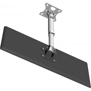 VISION Deckenhalterung für Monitore und Displays 10-34 Zoll, VESA bis 100x100, Höhe 430-730 mm, Neigung 90°