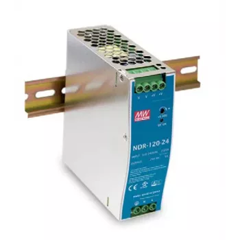 Mean Well NDR-120-24 120W 24V 5A DIN-Schienennetzteil