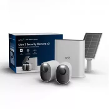ARLO Ultra 3 Sicherheitskamera 2-Kam-Set + Solarpanel