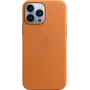 Apple Leder Case mit MagSafe für iPhone 13 Pro Max (6,7 Zoll) - Golden Brown (MM1L3ZM/A)