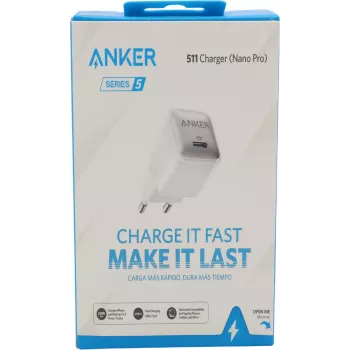 Anker Nano 20W USB-C Ladegerät, PowerIQ 3.0 Kompaktes USB-C Netzteil Weiß