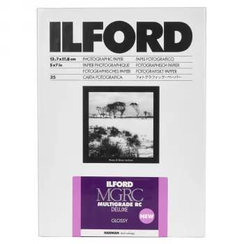 ILFORD Multigrade RC Deluxe Glossy Fotopapier 13x18 cm 25 Blatt