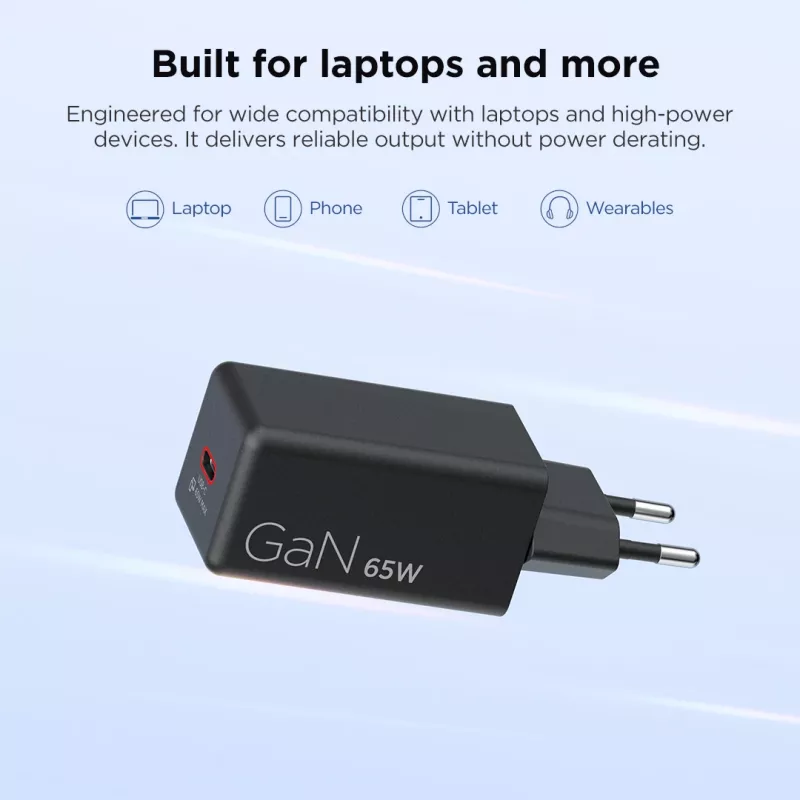 Lenovo 65W Mini USB-C GaN Charger