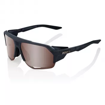 100% Norvik - HiPER Mirror Lens Soft Tact Crystal Black