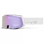 100% Snowcraft S Goggle White HiPER Lavender Mirror