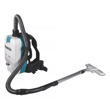 Makita VC008GZ09 40V XGT Akku-Rucksackstaubsauger - 180 mbar max. Saugkraft, 2,0 L Staubbeutel, HEPA-Filter, Gerät nur