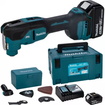 Makita DTM53RTJX1 Akku-Multi-Tool 18V LXT Bürstenlos Starlock MAX